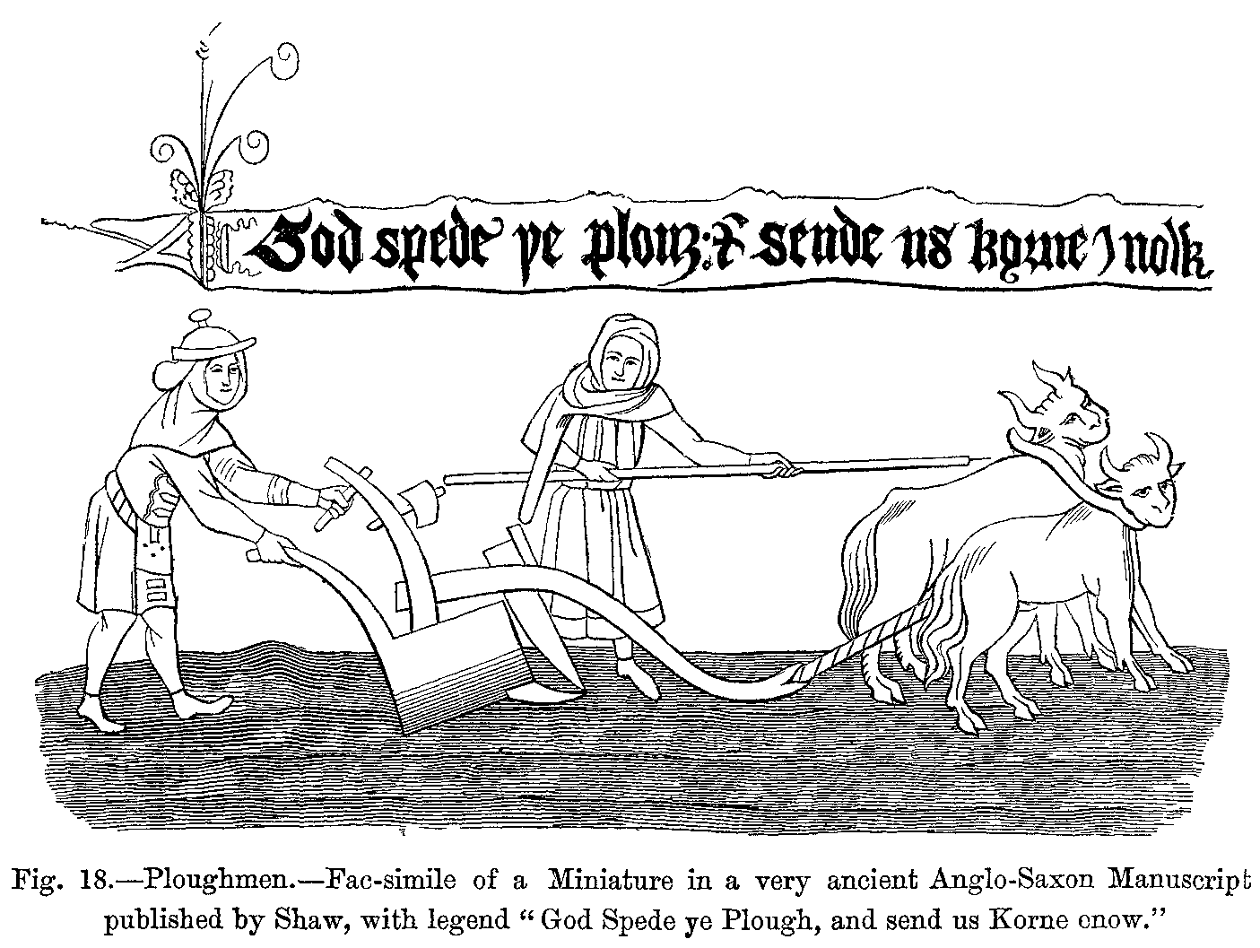 The medieval cross plow